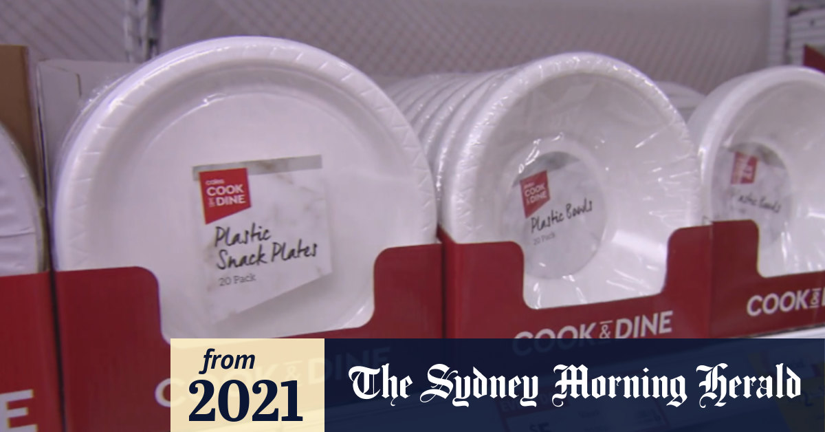 Video Coles to remove singleuse plastics from shelves